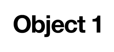 Object 1 logo
